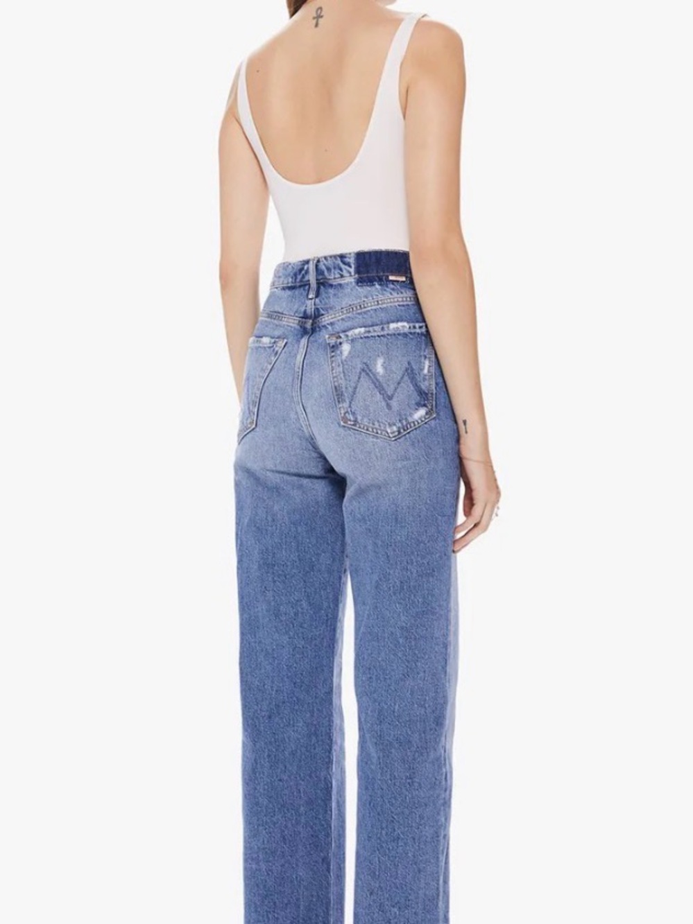 Mother Superior High Waisted Tunnel Vision Sneak in Take Me Higher Size 28 - Picture 4 of 13